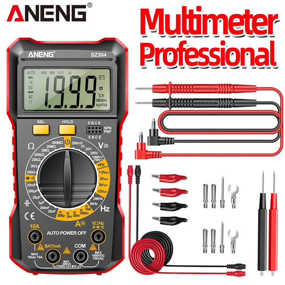 ANENG SZ304 Multifunction Digital Multimeter
