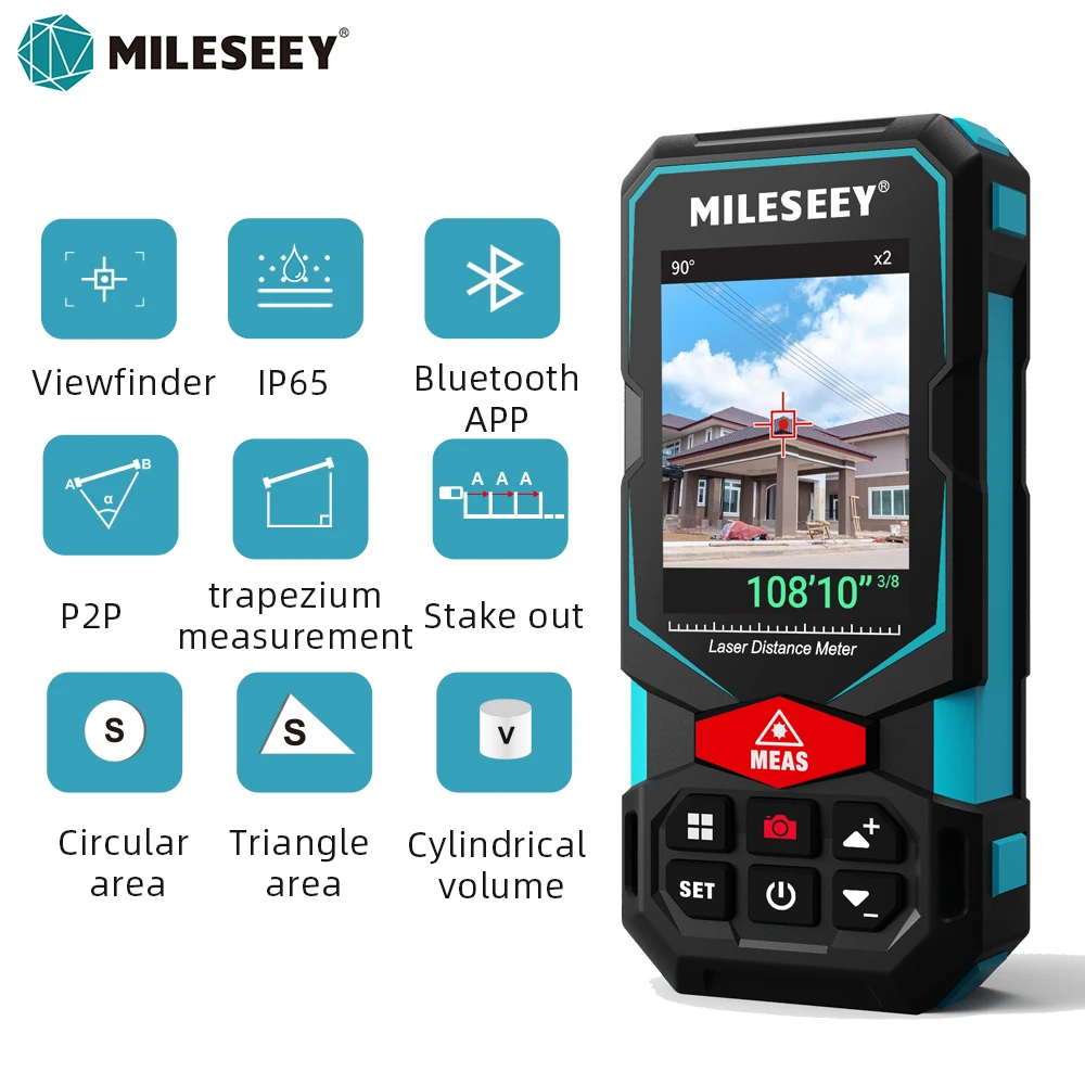 Mileseey S2 Bluetooth Laser Rangefinder