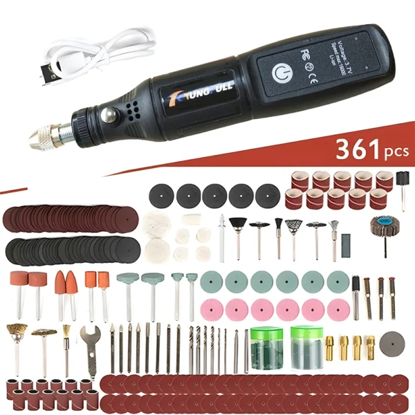 Mini Electric Drill USB Wireless handheld drill