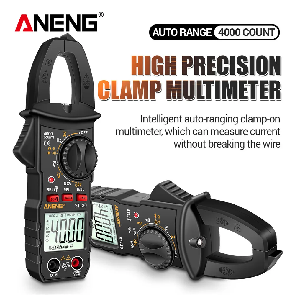ANENG ST180 AC Current Clamp Meter Digital