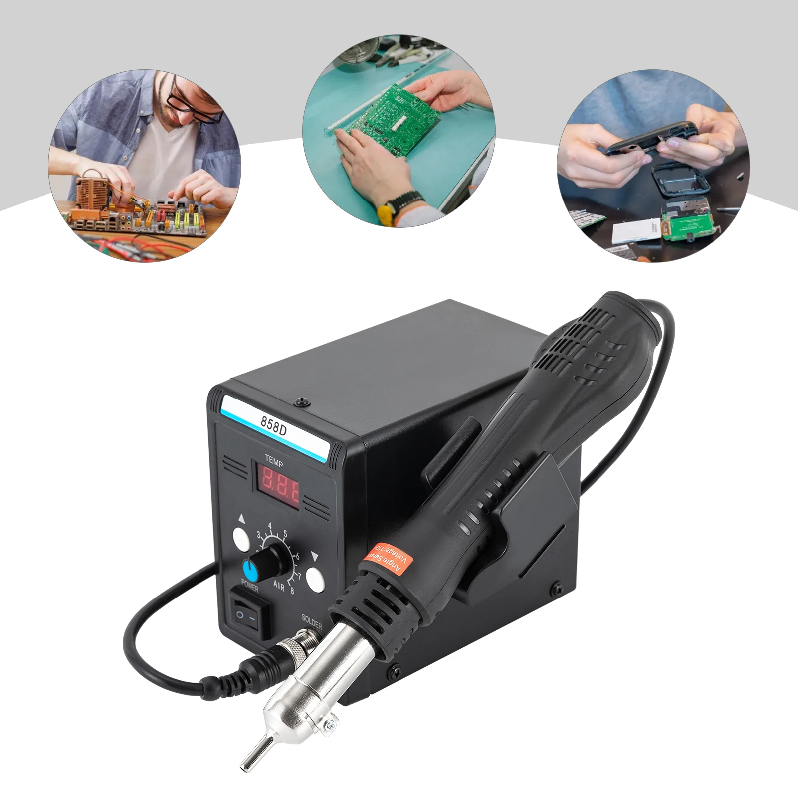 700W Hot Air Rework SMD Soldering Station