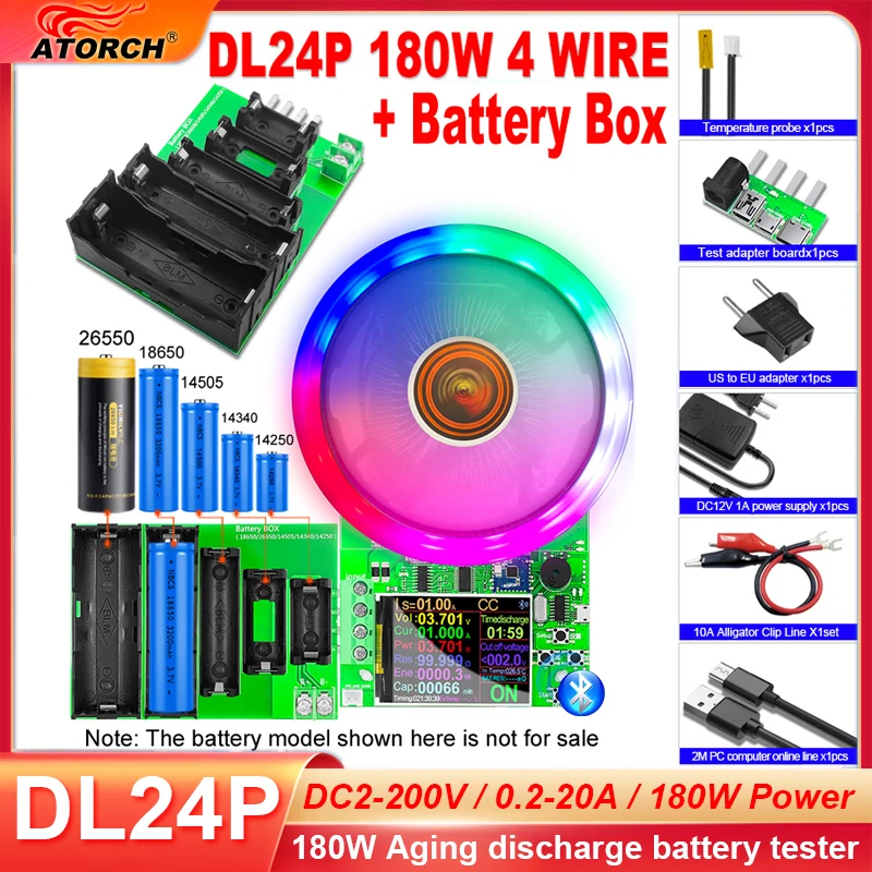 Electronic Lithium Load 12V Vehicle Battery Tester
