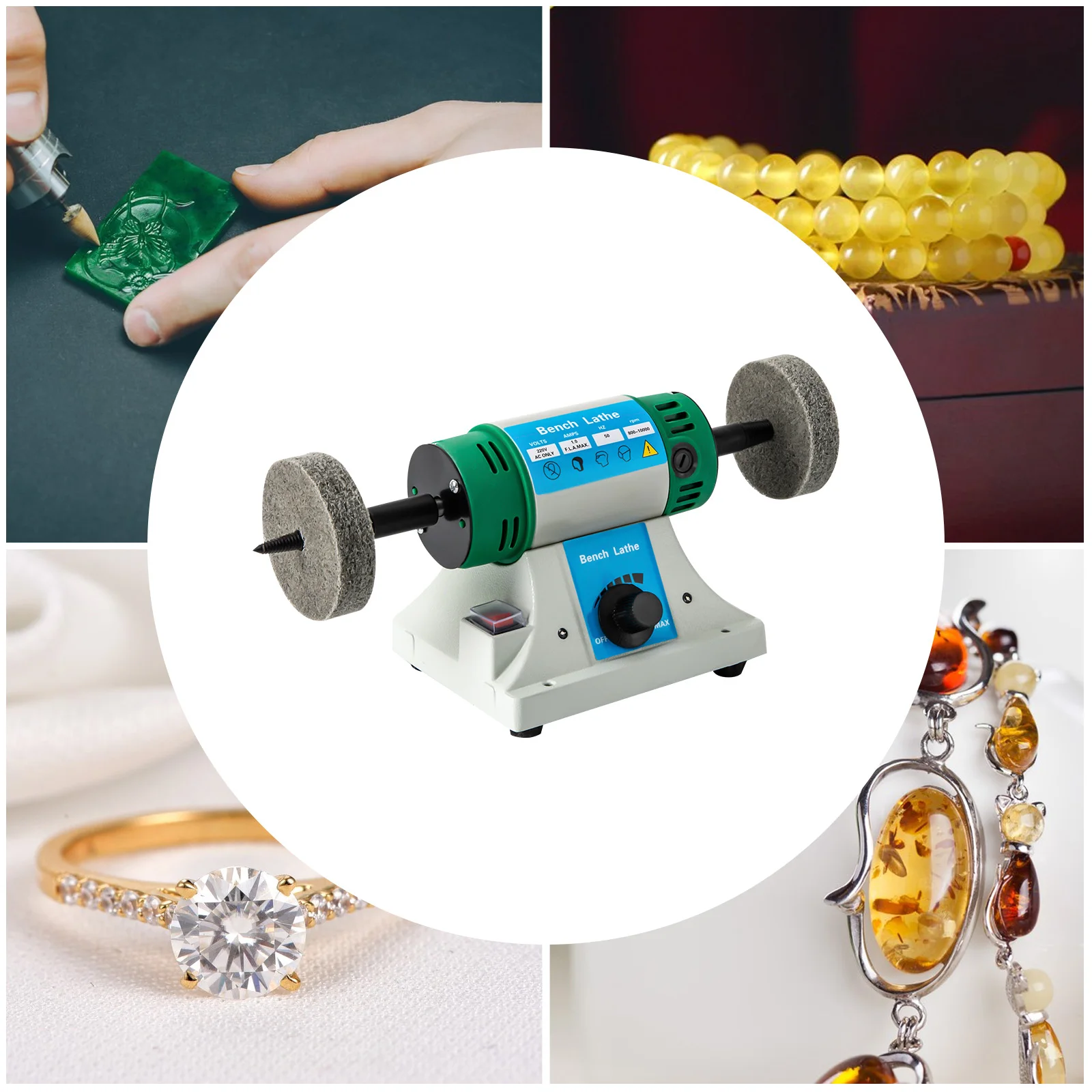 Polisher Machine Adjustable Variable Speed