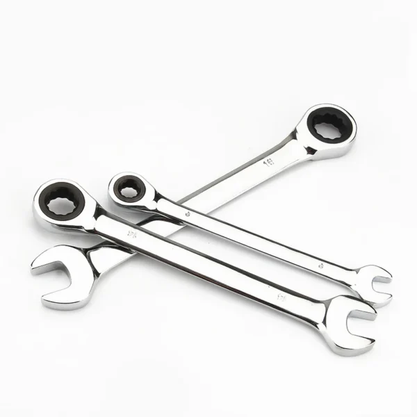 Chrome Vanadium Ratchet Wrench Set